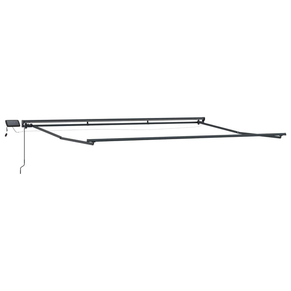 Manuaalinen markiisin runko LED-valoilla