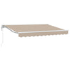 Sähkökäyttöinen Vedettävä Varjo Beige 3 x 2,5 m