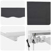 Sähkökäyttöinen Vedettävä Varjo 5 x 3 m Polyesteria PU-pinnalla