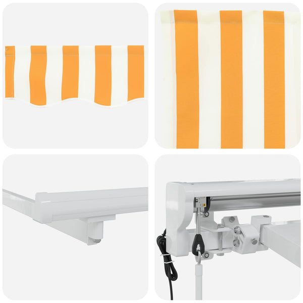 Sähkökäyttöinen Vedettävä Varjo 3,5 x 2 m