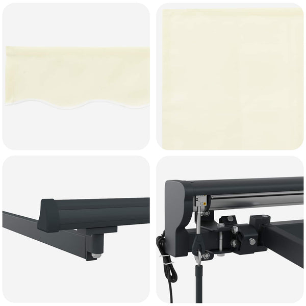 Sähkökäyttöinen Vedettävä Varjo 5 × 3,5 m
