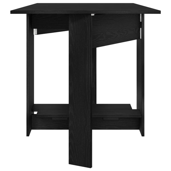 Ruokailupöytä 138 x 70 x 73,5 cm Tekninen puu Musta tammi