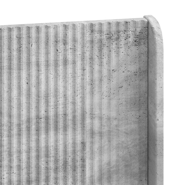 Päätylevy Betoninharmaa Tekninen puu