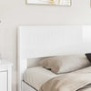 Päätylevy Korkeakiiltoinen valkoinen PB