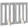 Taitettava lemmikkitarha 2 kpl Harmaa Sonoma 100,5 x 38 x 70 cm