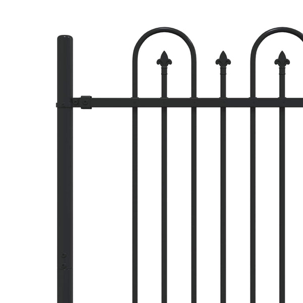 Piikki Kaari Aita DRONTEN 200 x 100 cm Jauhemaalattu Teräs