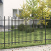Piikki Kaari Aita DRONTEN 200 x 116 cm Jauhemaalattu Teräs