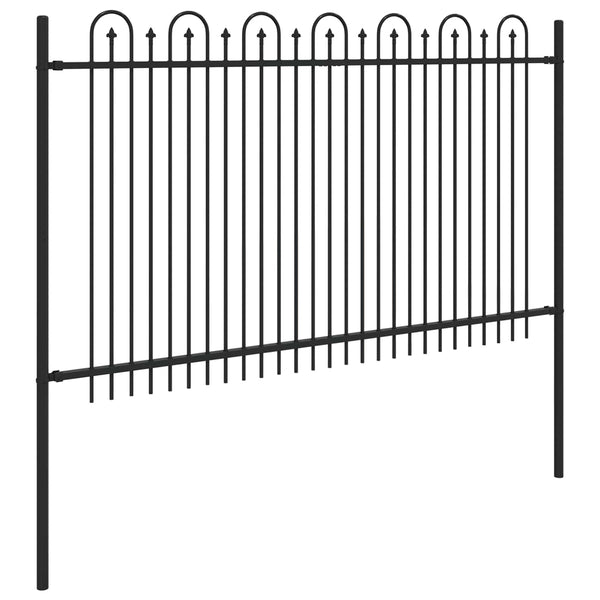 Piikki Kaari Aita DRONTEN 200 x 116 cm Jauhemaalattu Teräs