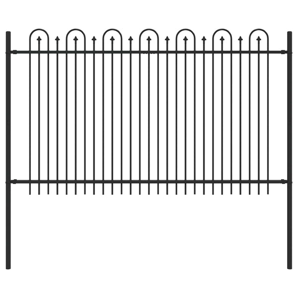 Piikki Kaari Aita DRONTEN 200 x 116 cm Jauhemaalattu Teräs