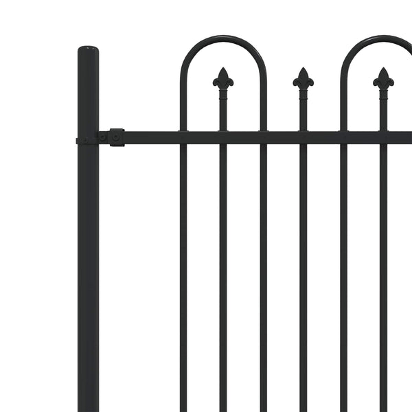 Piikki Kaari Aita DRONTEN 200 x 150 cm Jauhemaalattu Teräs