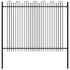 Piikki Kaari Aita DRONTEN 200 x 150 cm Jauhemaalattu Teräs