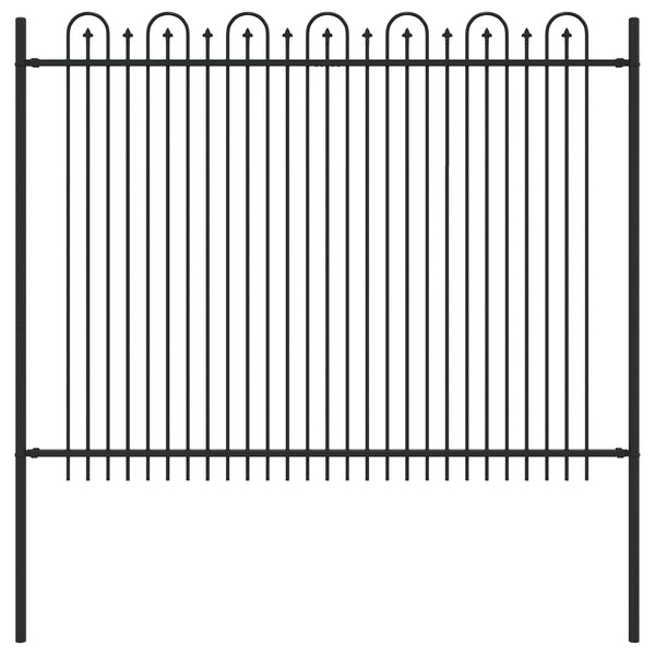Piikki Kaari Aita DRONTEN 200 x 150 cm Jauhemaalattu Teräs