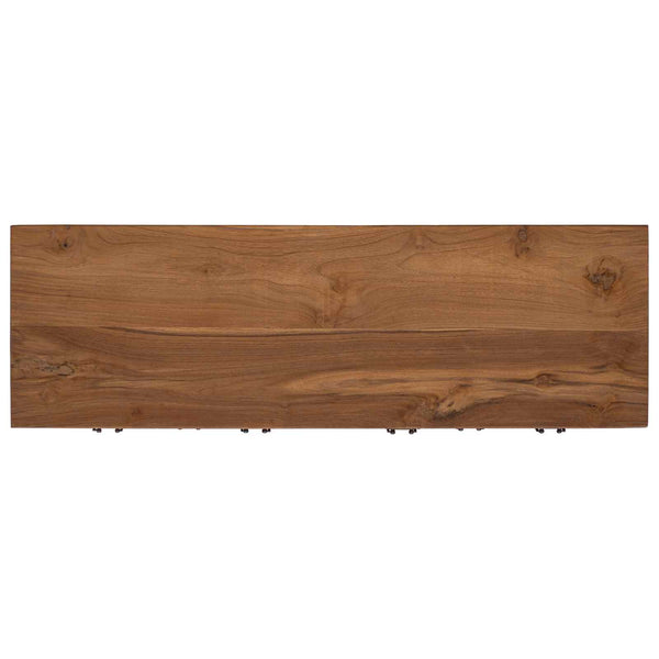 Sivupöytä Luonnollinen 110 x 35 x 75,5 cm Tiikkipuu