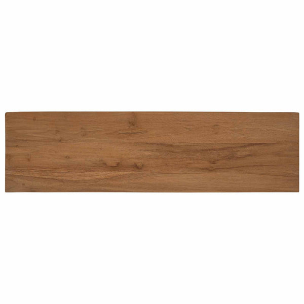 TV-kaappi 110 x 30 x 35 cm Luonnollinen Tiikkipuu
