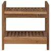 Kylpyhuoneshelf Luonnollinen 45 x 30 x 45 cm Tiikkipuu