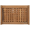 Kylpyhuoneshelf Luonnollinen 45 x 30 x 71 cm Tiikkipuu