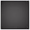 Puutarha ruukku 2 kpl Musta 25 x 25 x 25 cm