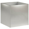Puutarha ruukku 2 kpl Hopea 25 x 25 x 25 cm Ruostumaton teräs