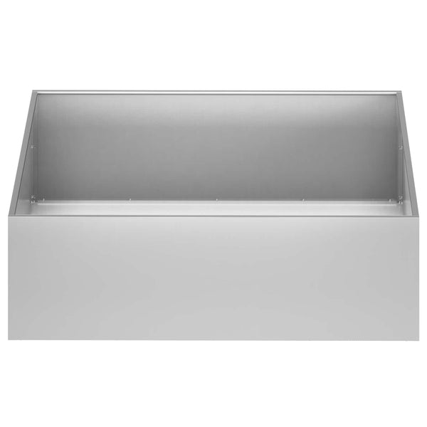 Puutarha ruukku 2 kpl Hopea 80 x 80 x 30 cm Galvanoitu teräs