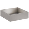 Puutarha ruukku 2 kpl Ruosteinen 80 x 80 x 30 cm