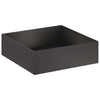 Puutarha ruukku 2 kpl Musta 100 x 100 x 30 cm