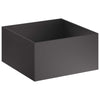 Puutarha ruukku 2 kpl Musta 60 x 60 x 40 cm