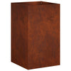 Puutarha ruukku 2 kpl Ruosteinen 30 x 30 x 50 cm