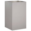 Puutarha ruukku 2 kpl Ruosteinen 30 x 30 x 50 cm