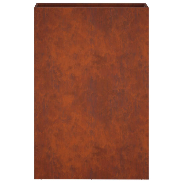 Puutarha ruukku Ruosteinen 40 x 20 x 75 cm Säänkestävä teräs
