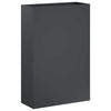 Puutarha ruukku 2 kpl Antrasiitti 50 x 20 x 75 cm