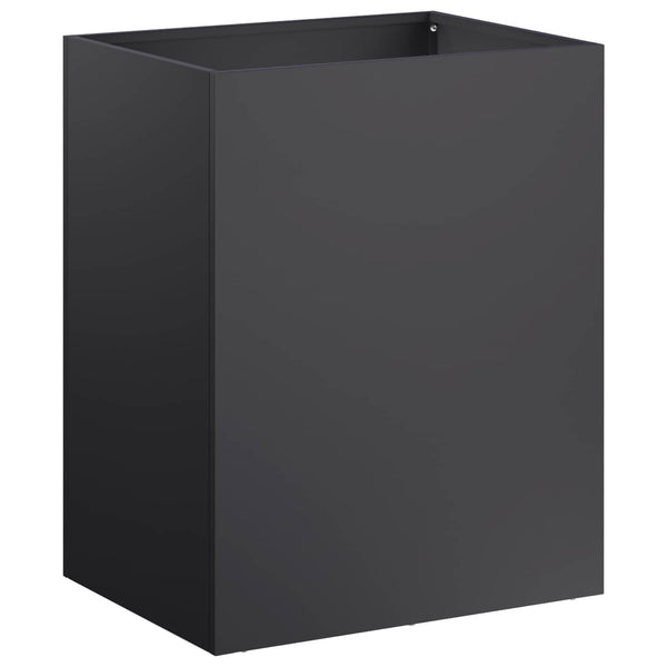 Puutarha ruukku 2 kpl Musta 40 x 30 x 50 cm
