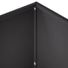 Puutarha ruukku 2 kpl Musta 60 x 30 x 50 cm