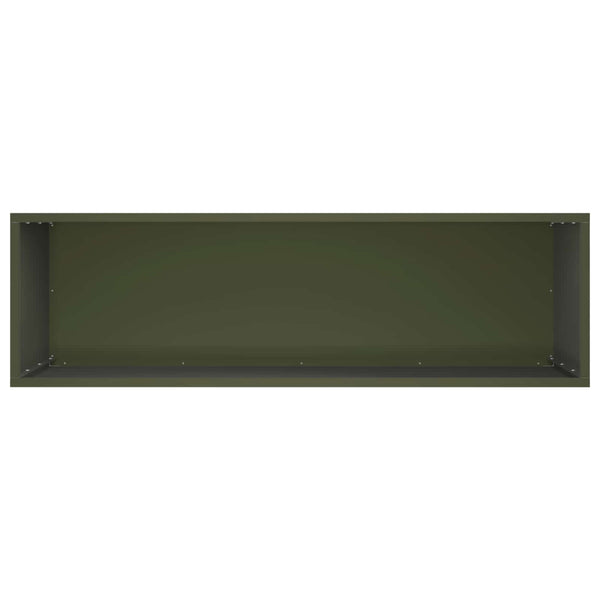 Puutarha ruukku Oliivinvihreä 100 x 30 x 40 cm