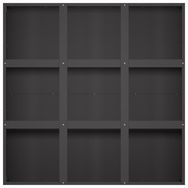 Puutarha ruukku Musta 100 x 100 x 20 cm Kylmävalssattu teräs