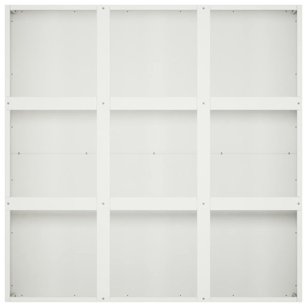 Puutarha ruukku valkoinen 100 x 100 x 20 cm