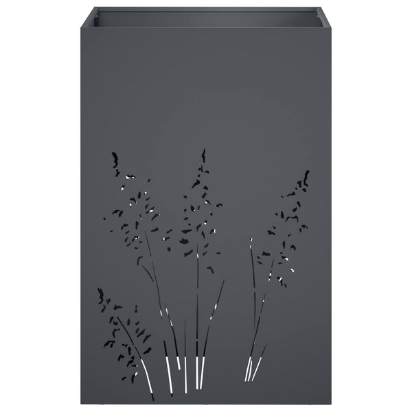 Puutarha ruukku 2 kpl Antrasiitti 50 x 50 x 75 cm
