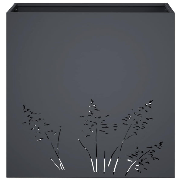 Puutarha ruukku 2 kpl Antrasiitti 50 x 30 x 49 cm