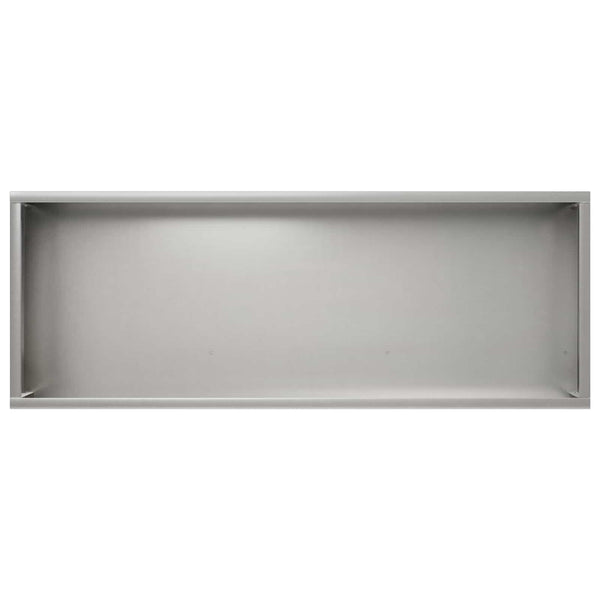 Puutarha ruukku 2 kpl Hopea 80 x 20 x 49 cm Ruostumaton teräs