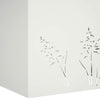 Puutarha ruukku 2 kpl valkoinen 80 x 30 x 49 cm