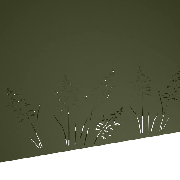 Puutarha ruukku Oliivinvihreä 100 x 20 x 49 cm