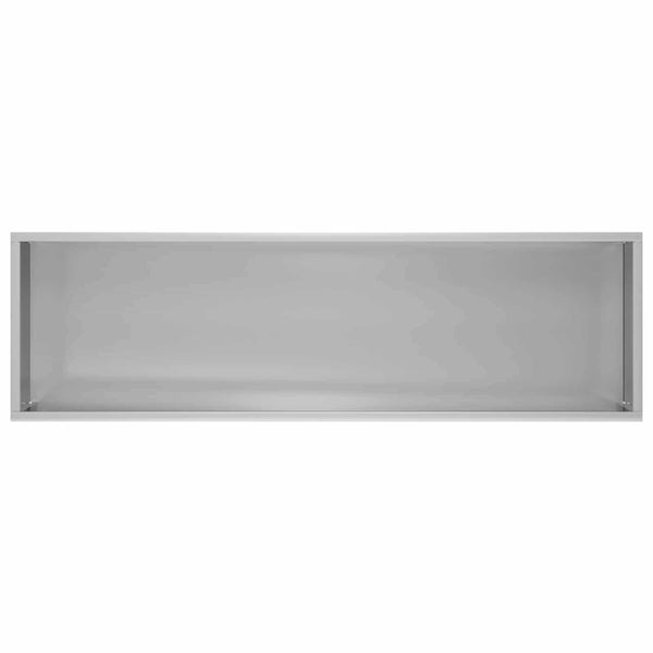 Puutarha ruukku Hopea 100 x 20 x 49 cm Galvanoitu teräs