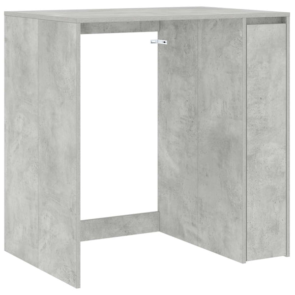 Pyykinpesukonekaappi Betoninharmaa 87 x 60 x 89 cm
