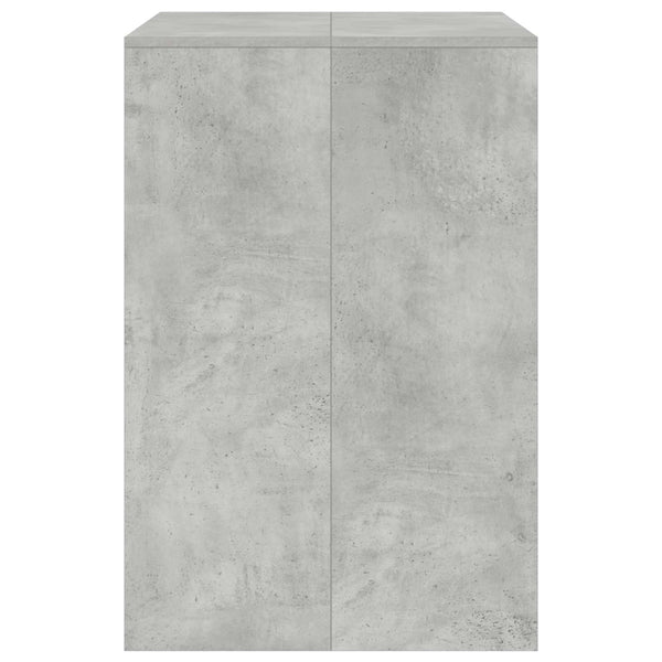 Pyykinpesukonekaappi Betoninharmaa 87 x 60 x 89 cm