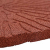 Askelkivi 6 kpl Punainen Ø 45 x 1,8 cm Kumi
