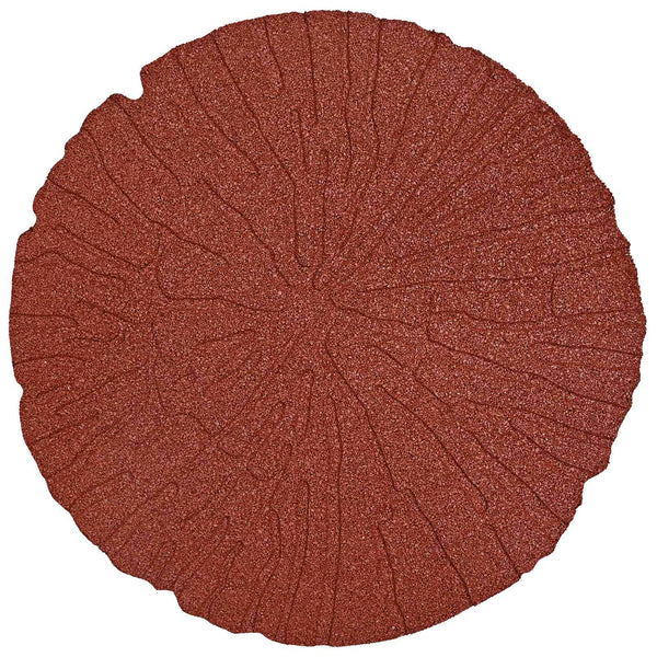 Askelkivi 6 kpl Punainen Ø 45 x 1,8 cm Kumi