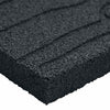Askelkivi 6 kpl Musta 60,5 x 25 x 2 cm Kumi
