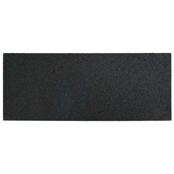 Askelkivi 6 kpl Musta 60,5 x 25 x 2 cm Kumi