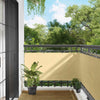 Parvekkeen Verho 75 x 200 cm PU-pinnoitettu Oxford alu