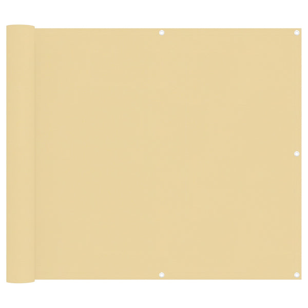 Parvekkeen Verho 90 x 200 cm PU-pinnoitettu Oxford alu