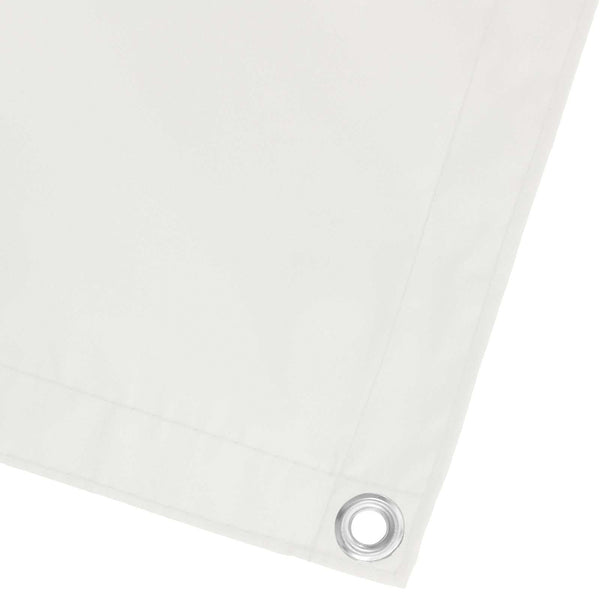 Parvekkeen Verho Valkoinen 110 x 200 cm Oxford-kangas